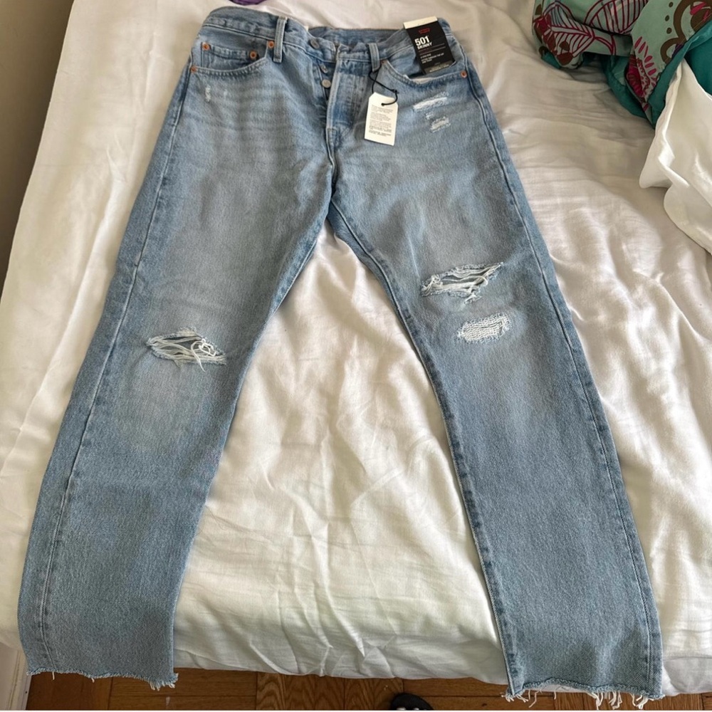 Levi's Light Blue Denim Jeans